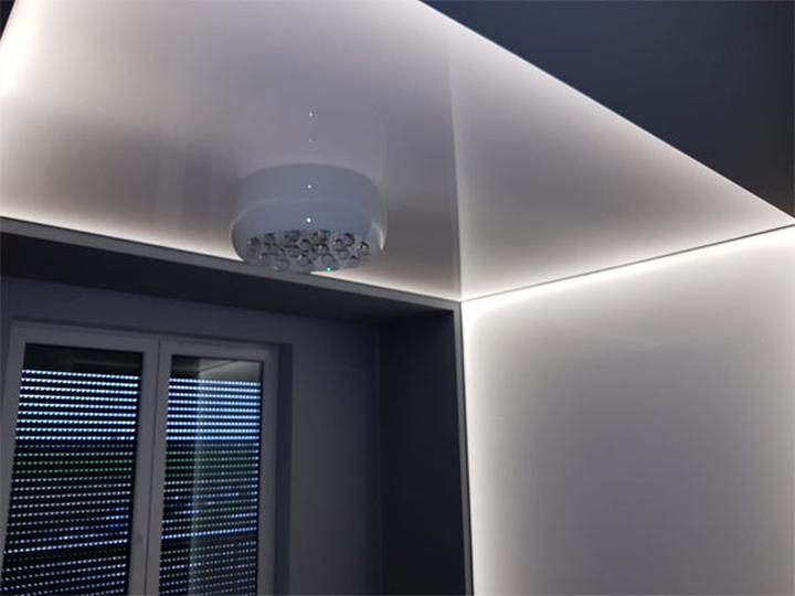 Wady sufitów napinanych