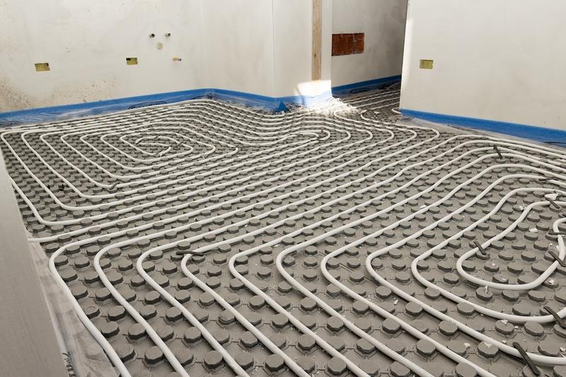 Materiały do ogrzewania podłogowego