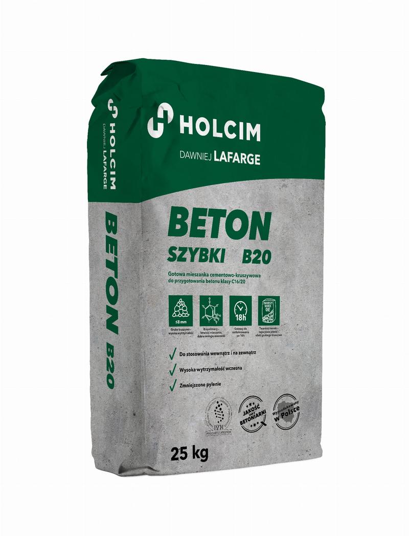 Właściwości betonu B20