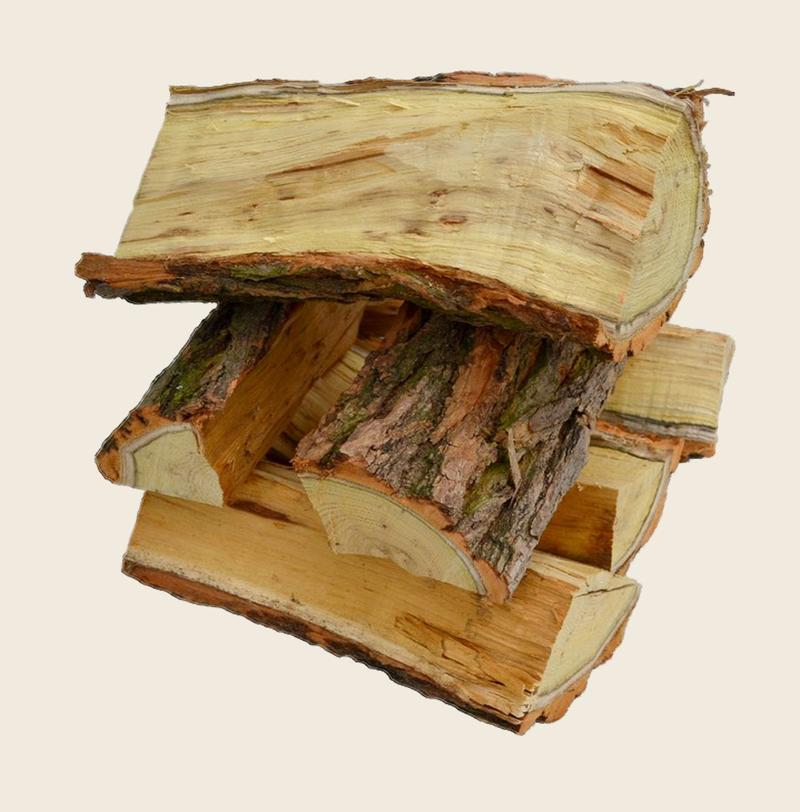 Porównanie drewna kominkowego