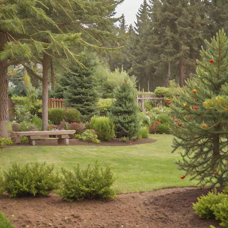 Pielęgnacja świerków po posadzeniu